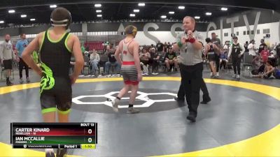 112 lbs Placement Matches (8 Team) - Ian McCallie, Minions vs Carter Kinard, Rebellion