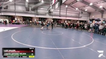 165 lbs Semifinal - Luke Walker, Alpha Pups Wrestling Club vs Caedon Anthony Nelson, Ranger 47 Wrestling Club