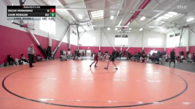 157 lbs Cons. Round 2 - Oscar Hernandez, Victor Valley College vs Louie Rosales, San Joaquin Delta