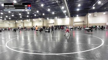 92-94 lbs Rr Rnd 3 - Luke Terrell, Tampa Bay Tigers Wrestling vs Trey Longano, Beebe Trained