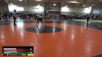 135 lbs Semifinal - Maggie Buurma, Fowlerville vs Mari Bruscino, Cumberland Valley Hs