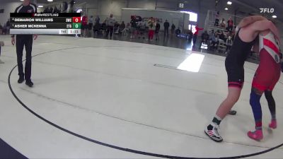 223 lbs Quarterfinal - Asher McKenna, 2TG vs Demarion Williams, Shelton Wrestling Club