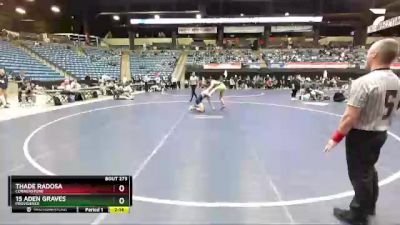 157 lbs Cons. Round 2 - 15 Aden Graves, Providence vs Thade Radosa, Cornerstone