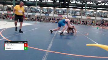 178-192 lbs Cons. Round 3 - Bryor Newbold, Quincy vs Kyle Gatlin, Naperville North