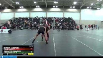 157 lbs Round 1 (16 Team) - Garret Anderson, Lourdes University vs Derrick Smallwood, Lindsey Wilson (Ky.)