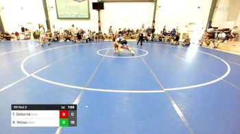 135 lbs Rr Rnd 3 - Trevor Osborne, Ohio Titan vs Brock Weiss, Meatballs