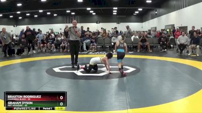 60 lbs Round 3 (6 Team) - Graham Dyson, Mat Assassins vs Braxton Rodriguez, California Black