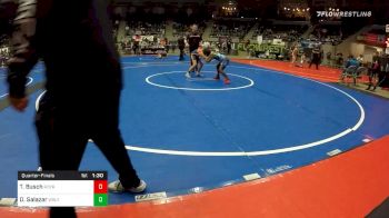 82 lbs Quarterfinal - Taelor Busch, Readyrp National vs Deja Salazar, Wesley Club