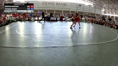 106 lbs Jericho Burkart, Oklahoma Outlaws Blue vs Thomas Gorst, Utah Black
