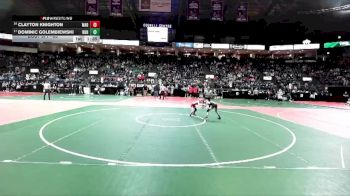 65 lbs Champ. Round 1 - Dominic Golembiewski, NBHA vs Clayton Knighton, WAD1