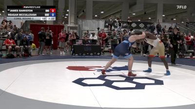 125 lbs Cons. Round 2 - James Bankston, Beaver Wrestling Club vs Reagan McCullough, Knights RTC