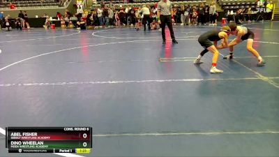 80 lbs Cons. Round 6 - Dino Wheelan, Moen Wrestling Academy vs Abel Fisher, Sebolt Wrestling Academy