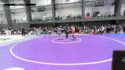 16U Girls FS - 120 lbs Cons. Round 4 - Solei Tello, CA vs Isabela Alvarez, WA