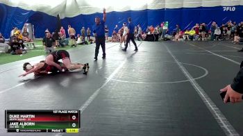 150 lbs Finals (2 Team) - Jake Alborn, 330 Red vs Duke Martin, Death Squad