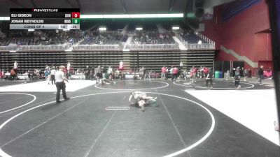 82 lbs Consi Of 4 - Eli Gideon, Sidney WC vs Jonah Reynolds, Windy City WC