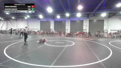 43 lbs Round Of 16 - John Strange, Oakdale WC vs Easton Snook, Team Real Life