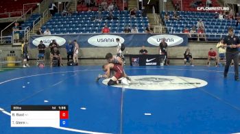 88 lbs Rnd Of 32 - Benjamin Bast, Wisconsin vs Thomas Giere, Alabama