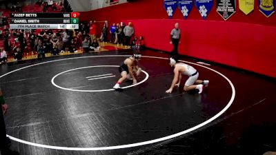 133 lbs 7th Place Match - Daniel Smith, Burgettstown Hs vs Juzef Betts, Valley Hs