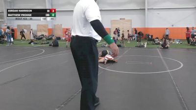 56 lbs Round 3 - Jordan Harrison, Ohio Heroes vs Matthew Frodge, Contenders Wrestling Academy