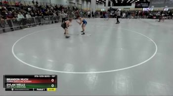 157 lbs Cons. Round 2 - Dylan Wells, Izzy Style Wrestling vs Brandon Much, Askren Wrestling Academy