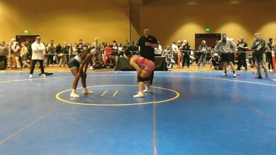 120 lbs Cons. Sub-semis - Yunuen Ayala, Mac Wrestling Club vs Ashae Branch-Huston, Beat The Streets