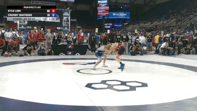 94 lbs Champ. Rd Of 64 - Kyle Link, Maryland vs Crosby Mathews, Colorado