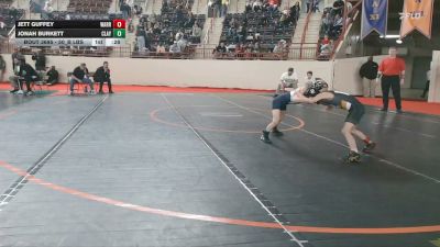 50_B lbs 3rd Place - Jett Guffey, Warrior Run vs Jonah Burkett, Claysburg Kimmel