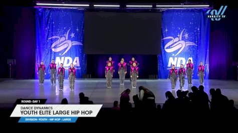 Dance Dynamics - Youth Elite Large Hip Hop [2025 Youth - Hip Hop - Large Day 1] 2025 NDA All-Star National Championship