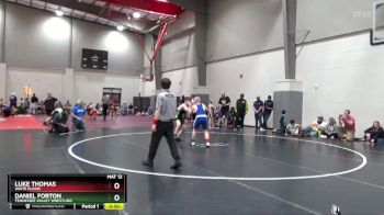 130 lbs Semifinal - Luke Thomas, White Plains vs Daniel Forton, Tennessee Valley Wrestling