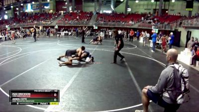 160 lbs Champ. Round 2 - Max Erickson, York Wrestling Club vs Aiden Cote, WWC Predator Wrestling