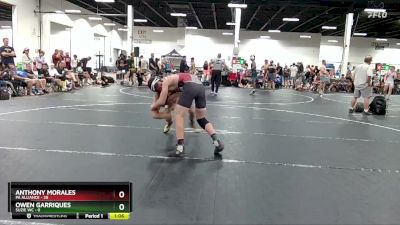 138 lbs Round 1 (4 Team) - Owen Garriques, Suzie WC vs Anthony Morales, PA Alliance