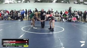 135 lbs Cons. Round 3 - Camren Holland, Waterford WC vs Anthony Taylor, Comstock Park WC