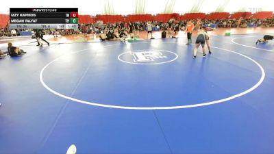 132 lbs Round 8 (10 Team) - Izzy Kapinos, Mille Lacs vs Megan Talyat, Cedar Rapids Xavier