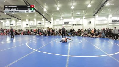 80 lbs Round Robin 2 - Jose Herndon, Rebellion - EL vs Dozier Young IV, Ohio Gold - Black - EL