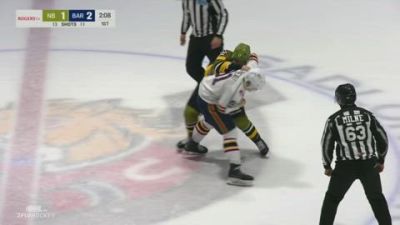 Rene Van Bommel vs Luc Gauvreau Fight | 2026 North Bay Battalion vs Barrie Colts | Oct 2024