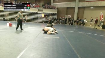 152 Championship Bracket 9th Place Match - George Jones, Stillwater vs Easton Dircks, Brainerd