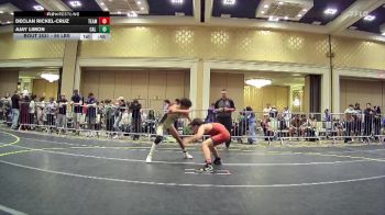 95 lbs Consi Of 8 #2 - Declan Rickel-Cruz, Team Aggression vs Ajay Limon, Cal Grapplers