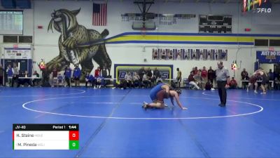 JV-40 lbs Round 2 - Manuel Pineda, West Liberty vs Holden Steine, Mount Vernon