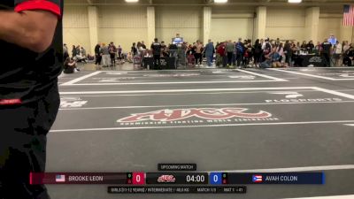 Brooke Leon vs Avah Colon 2025 ADCC Charlotte Open