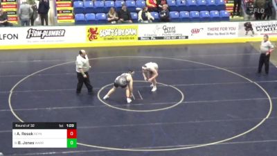 212 lbs Round Of 32 - Aiden Resek, Reynolds vs Blake Jones, Warrior Run