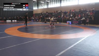59kg Round 1 - Gabriela Cross, Dinos Wrestling Club vs Jasmine Slinn, Cattown Wrestling Club