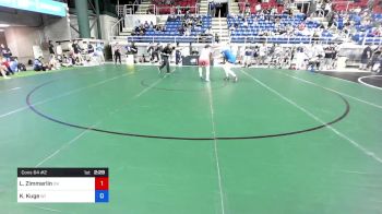 152 lbs Cons 64 #2 - Lily Zimmerlin, Ohio vs Kara Kuge, Wisconsin