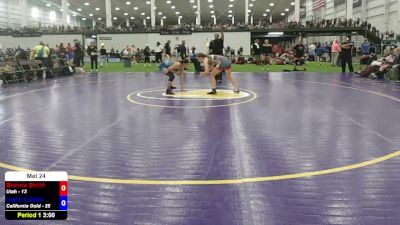 145 lbs Brenna Smith, Utah vs Ivana Cuellar, California Gold