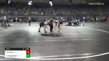 141 lbs Semifinal - Bret Minor, Iowa Central vs Creighton Baughman, Iowa Western