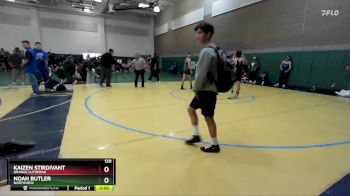 120 lbs Champ. Round 2 - Noah Butler, Northview vs Kaizen Stirdivant, Orange Lutheran