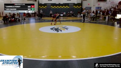 107 lbs Semifinal - Gabrielle Ruedy, Bernards vs Lexi Galvan, Warren Hills