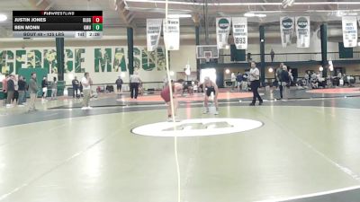 125 lbs Round Of 16 - Justin Jones, Bloomsburg vs Ben Monn, George Mason