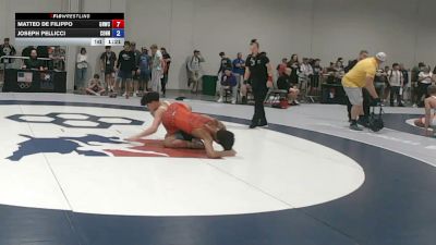 65 kg Cons. Sub-rd Of 32 - Matteo De Filippo, Great Neck Wrestling Club vs Joseph Pellicci, Connecticut