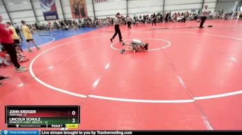68 lbs Rd# 4- 2:00pm Friday Final Pool - Lincoln Schulz, Minnesota Funky Singlets vs John Kreiger, Team Ohio
