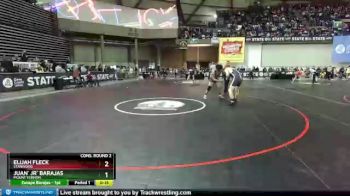 3A 195 Cons. Round 2 - Elijah Fleck, Stanwood vs Juan` Jr` Barajas, Mount Vernon